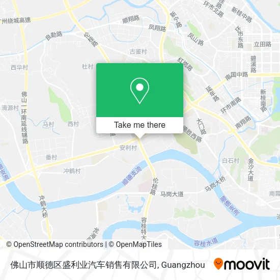 佛山市顺德区盛利业汽车销售有限公司 map