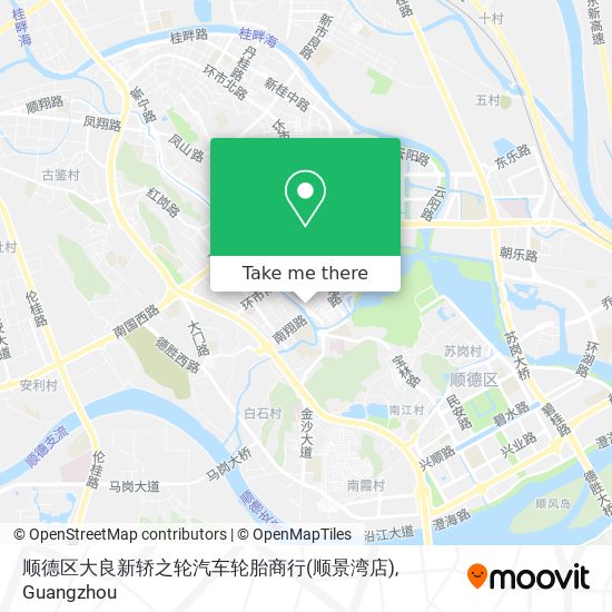顺德区大良新轿之轮汽车轮胎商行(顺景湾店) map