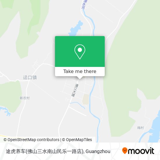 途虎养车(佛山三水南山民乐一路店) map
