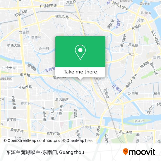 东源兰菀蝴蝶兰-东南门 map