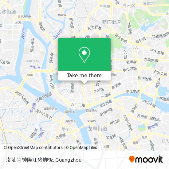 潮汕阿钟隆江猪脚饭 map
