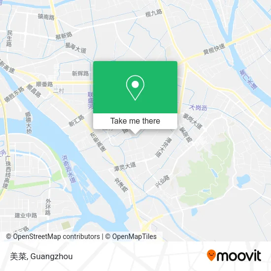美菜 map