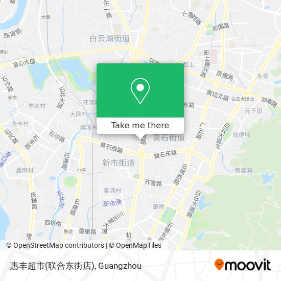 惠丰超市(联合东街店) map