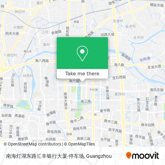 南海灯湖东路汇丰银行大厦-停车场 map