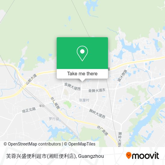 芙蓉兴盛便利超市(湘旺便利店) map