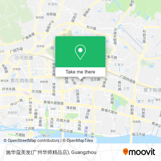 施华蔻美发(广州华师精品店) map