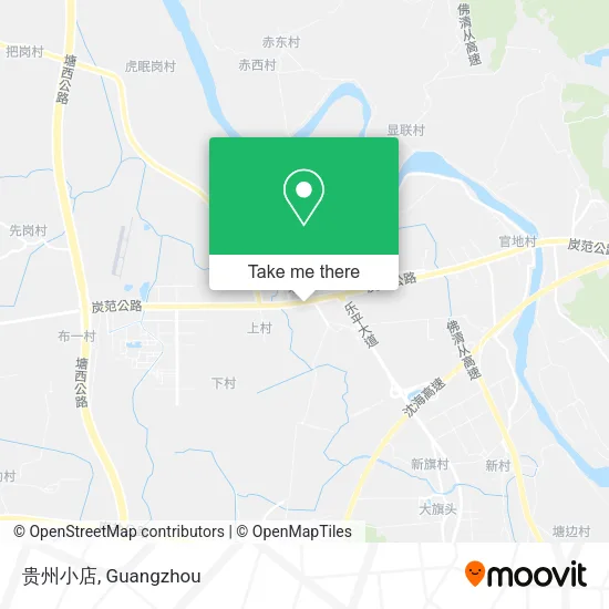 贵州小店 map