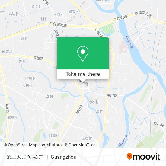 第三人民医院-东门 map