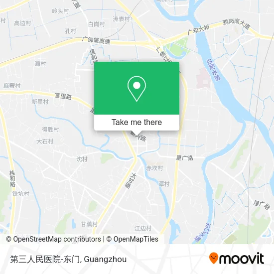 第三人民医院-东门 map
