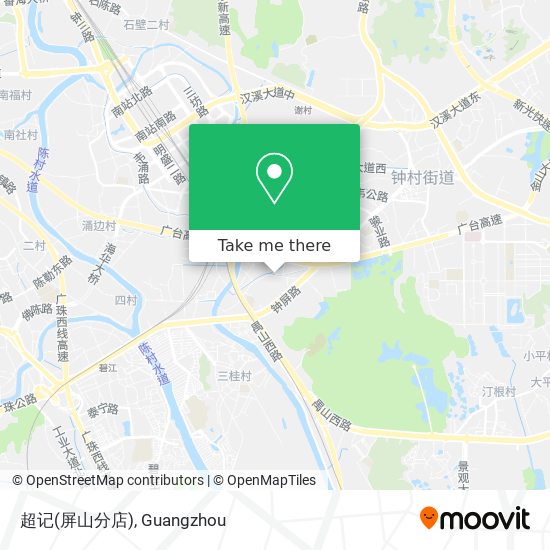 超记(屏山分店) map