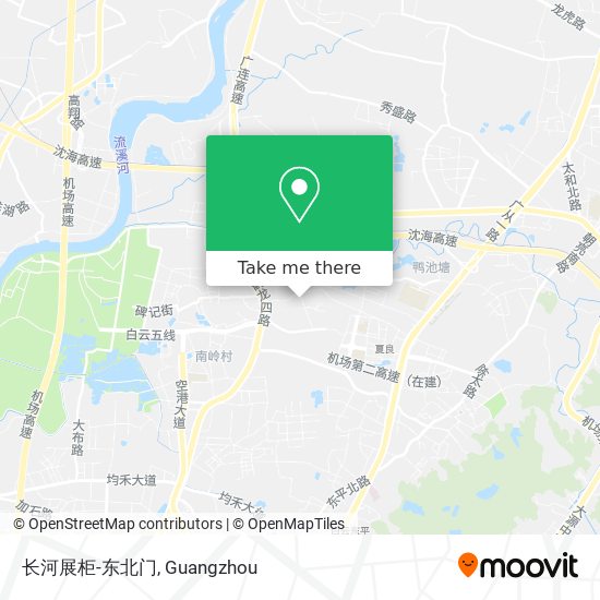 长河展柜-东北门 map