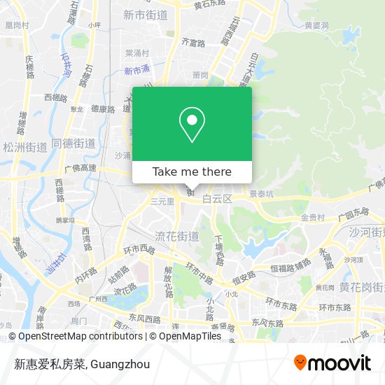 新惠爱私房菜 map