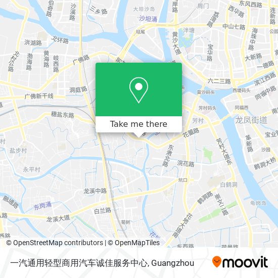 一汽通用轻型商用汽车诚佳服务中心 map