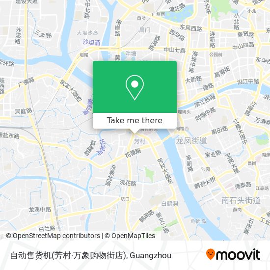 自动售货机(芳村·万象购物街店) map