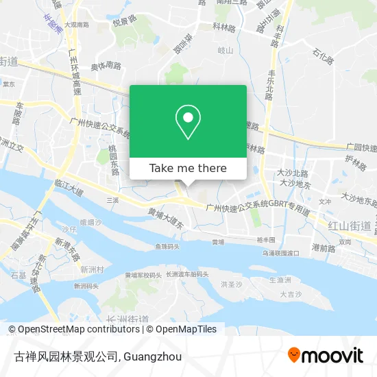 古禅风园林景观公司 map