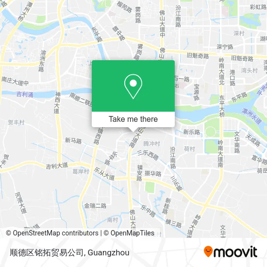 顺德区铭拓贸易公司 map