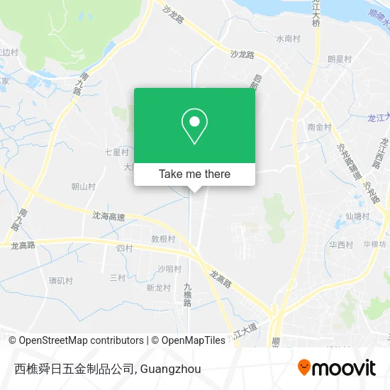 西樵舜日五金制品公司 map