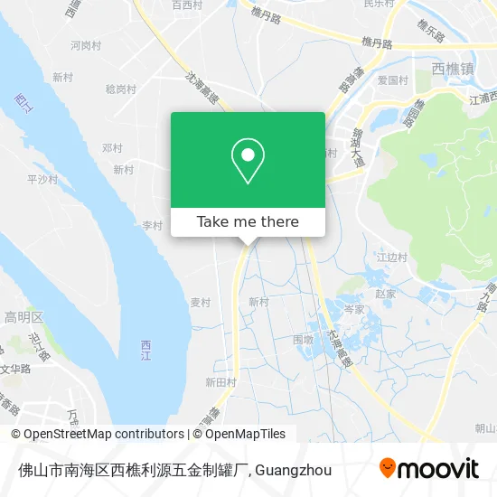 佛山市南海区西樵利源五金制罐厂 map