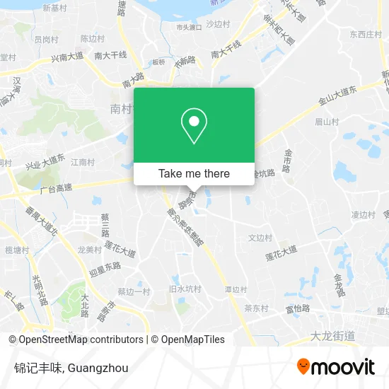 锦记丰味 map