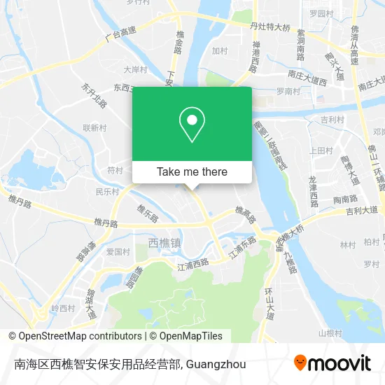 南海区西樵智安保安用品经营部 map