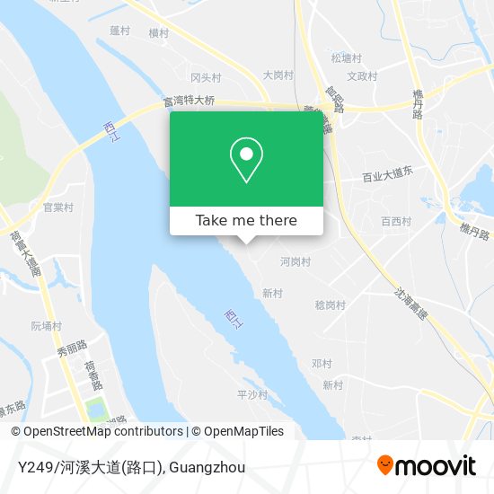 Y249/河溪大道(路口) map