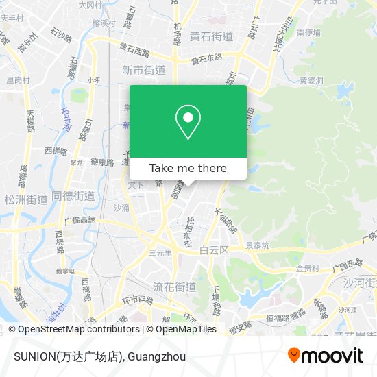 SUNION(万达广场店) map