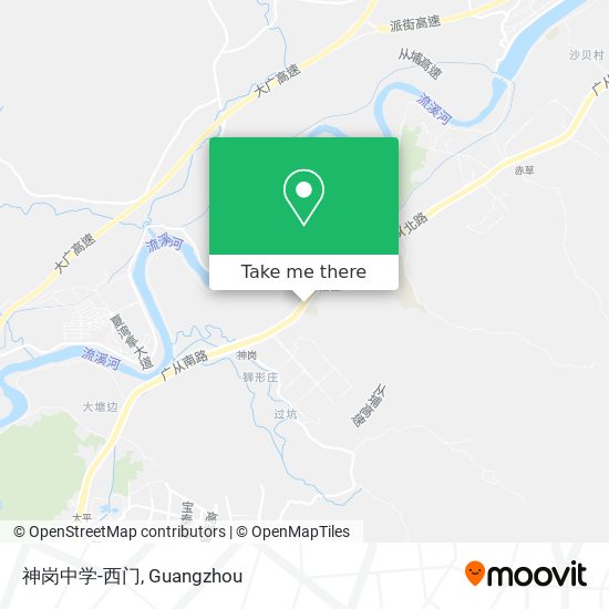 神岗中学-西门 map