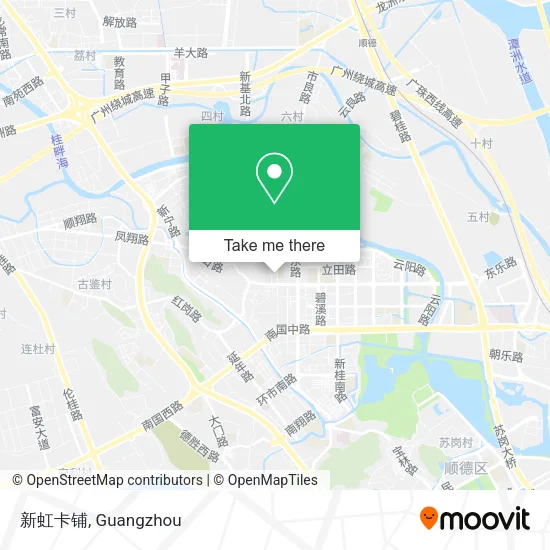 新虹卡铺 map
