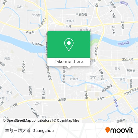 羊额三坊大道 map