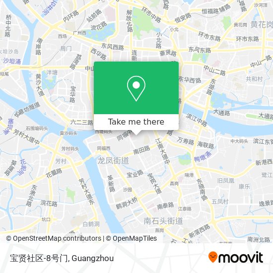宝贤社区-8号门 map