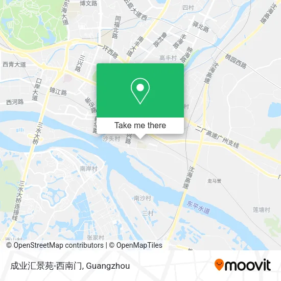 成业汇景苑-西南门 map