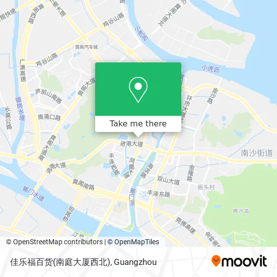 佳乐福百货(南庭大厦西北) map