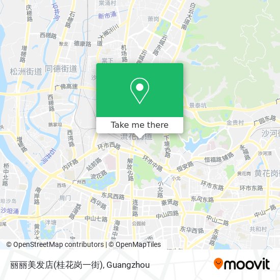 丽丽美发店(桂花岗一街) map