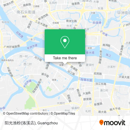 阳光渔粉(洛溪店) map