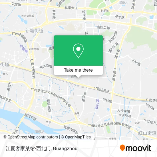 江夏客家菜馆-西北门 map