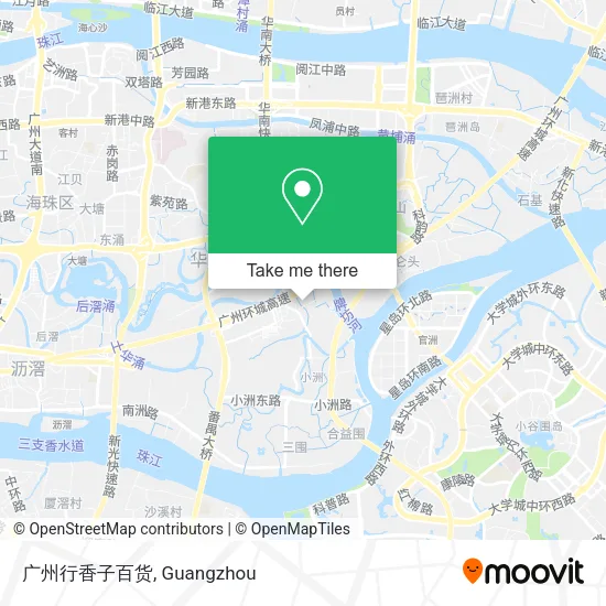 广州行香子百货 map