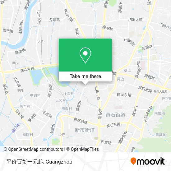 平价百货一元起 map