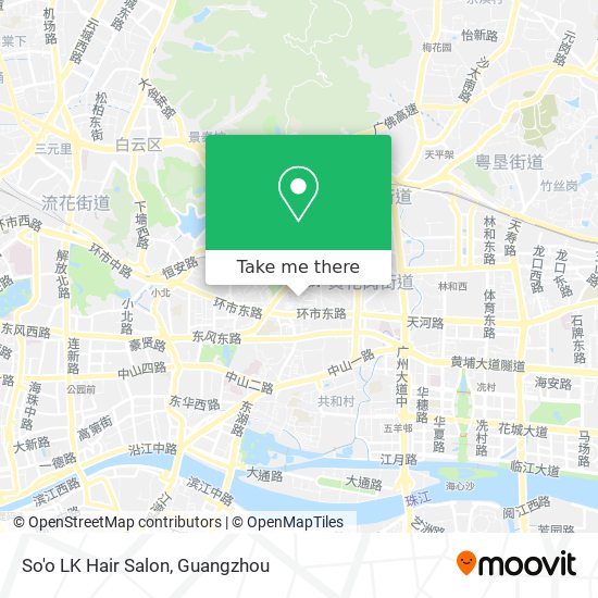 So'o LK Hair Salon map
