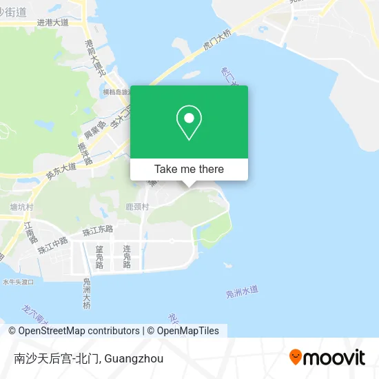 南沙天后宫-北门 map