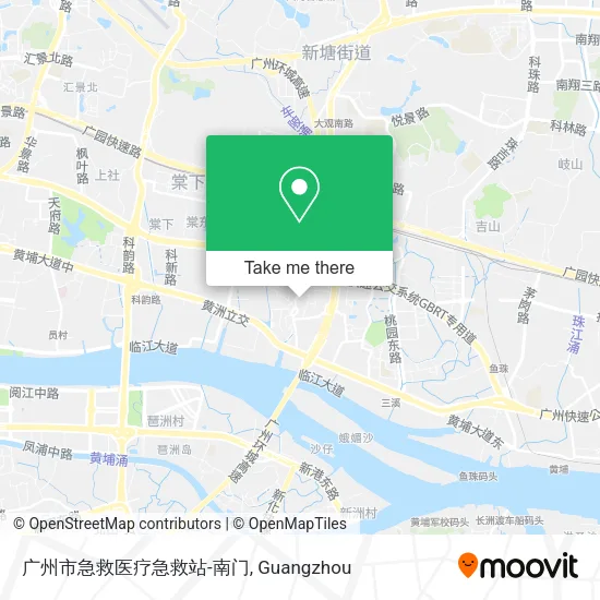 广州市急救医疗急救站-南门 map