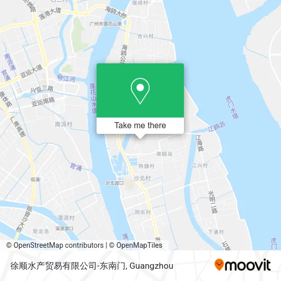 徐顺水产贸易有限公司-东南门 map