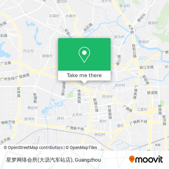 星梦网络会所(大沥汽车站店) map