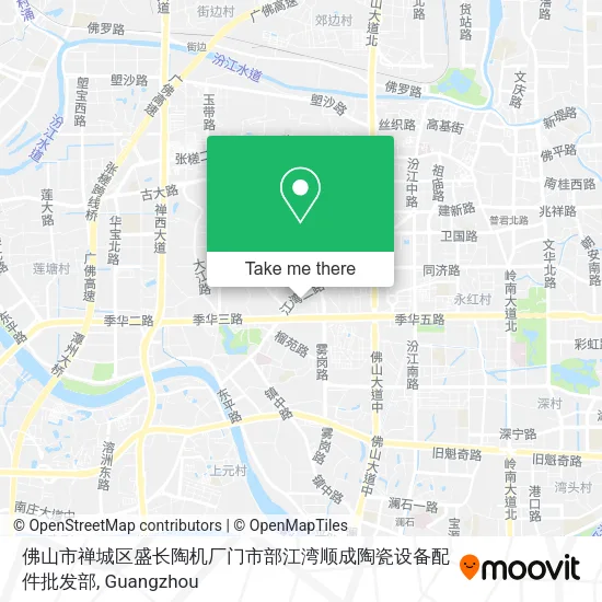佛山市禅城区盛长陶机厂门市部江湾顺成陶瓷设备配件批发部 map
