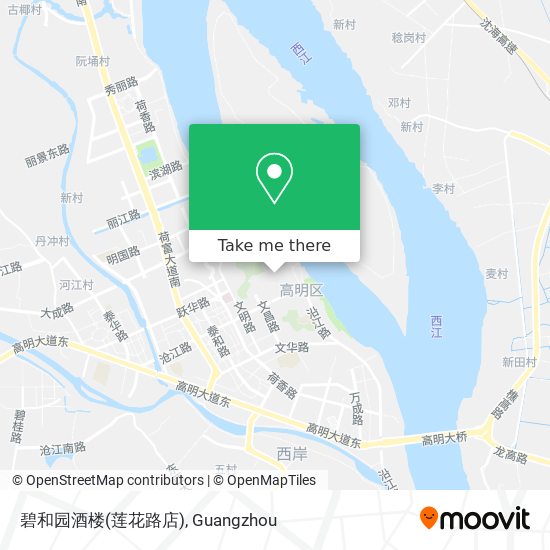 碧和园酒楼(莲花路店) map