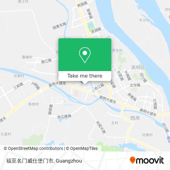 福至名门威仕堡门市 map