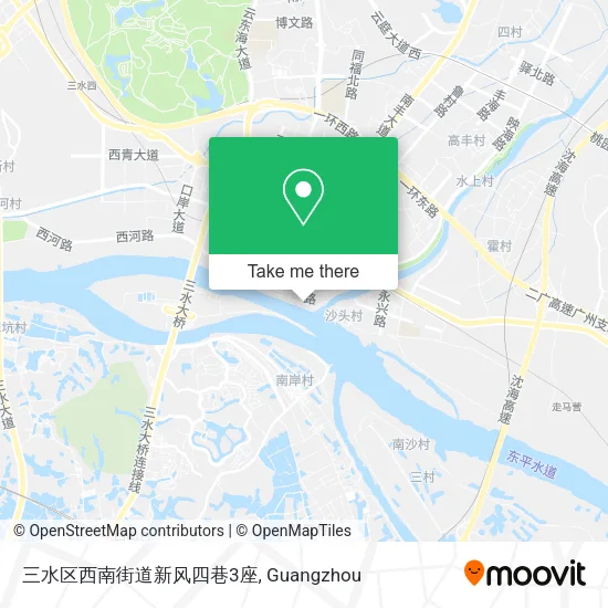三水区西南街道新风四巷3座 map