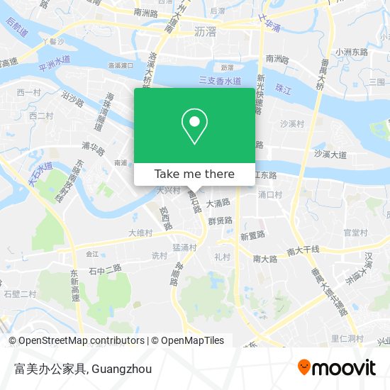 富美办公家具 map