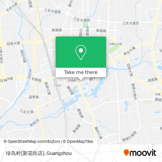 绿岛村(新花街店) map