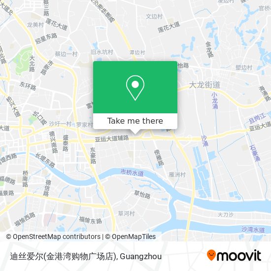 迪丝爱尔(金港湾购物广场店) map