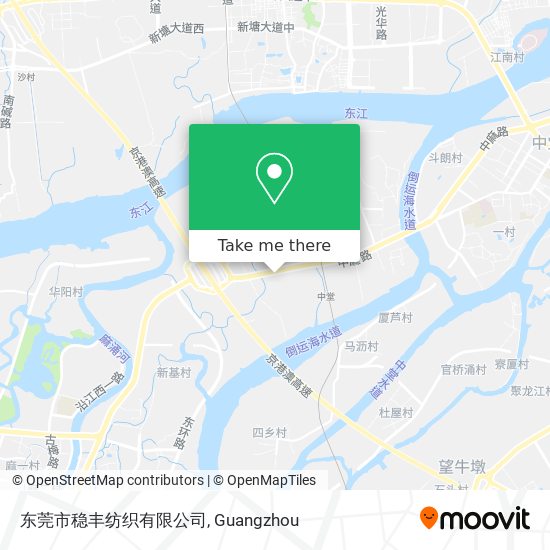 东莞市稳丰纺织有限公司 map
